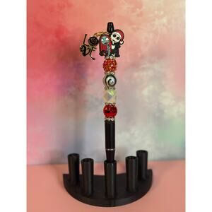 114-13 Inspired Handcrafted Extended Length Beaded Pen w/ Refill Ink